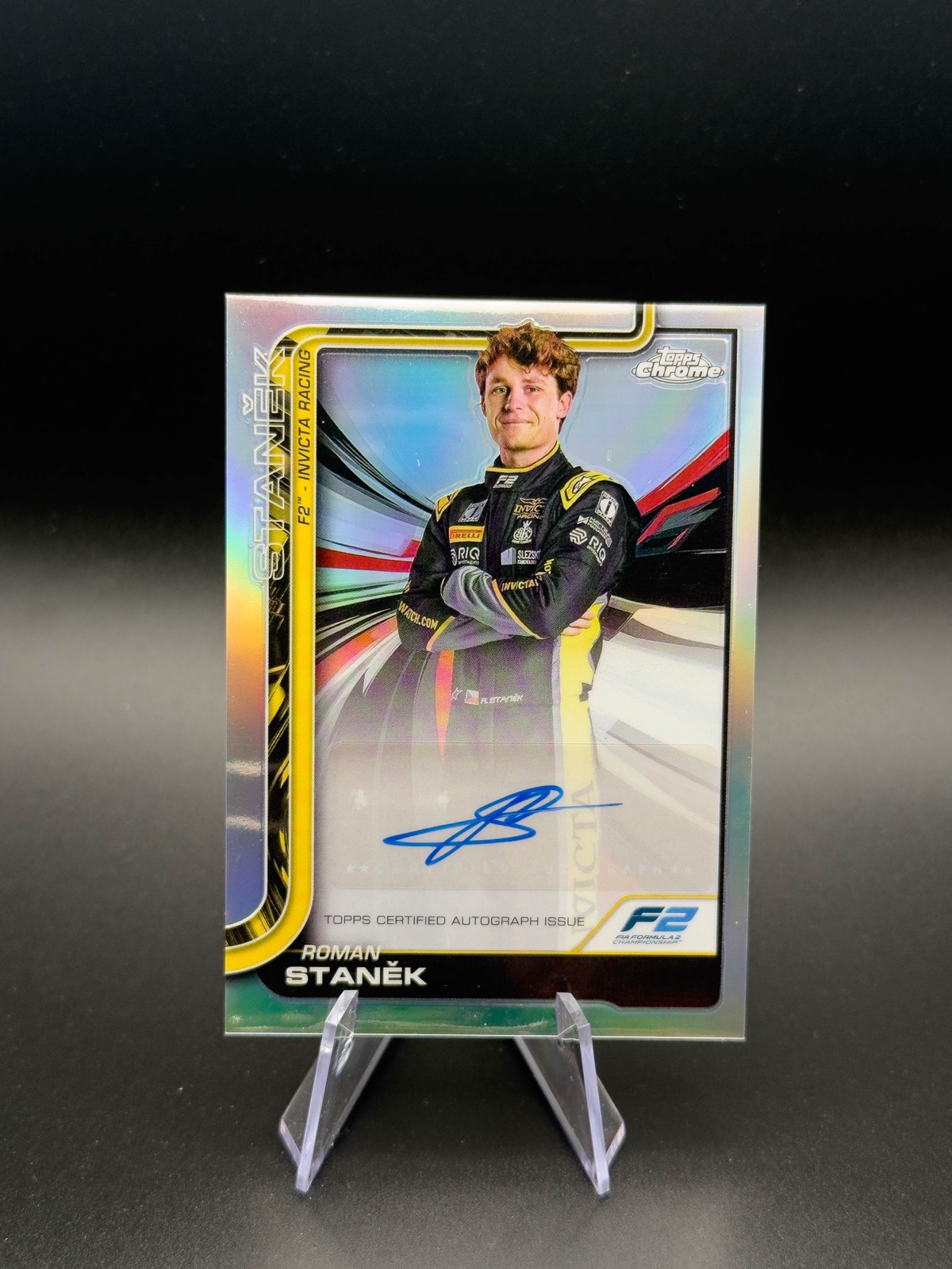 2025 Topps Chrome F1 Roman Stanek #CAC-STA Auto