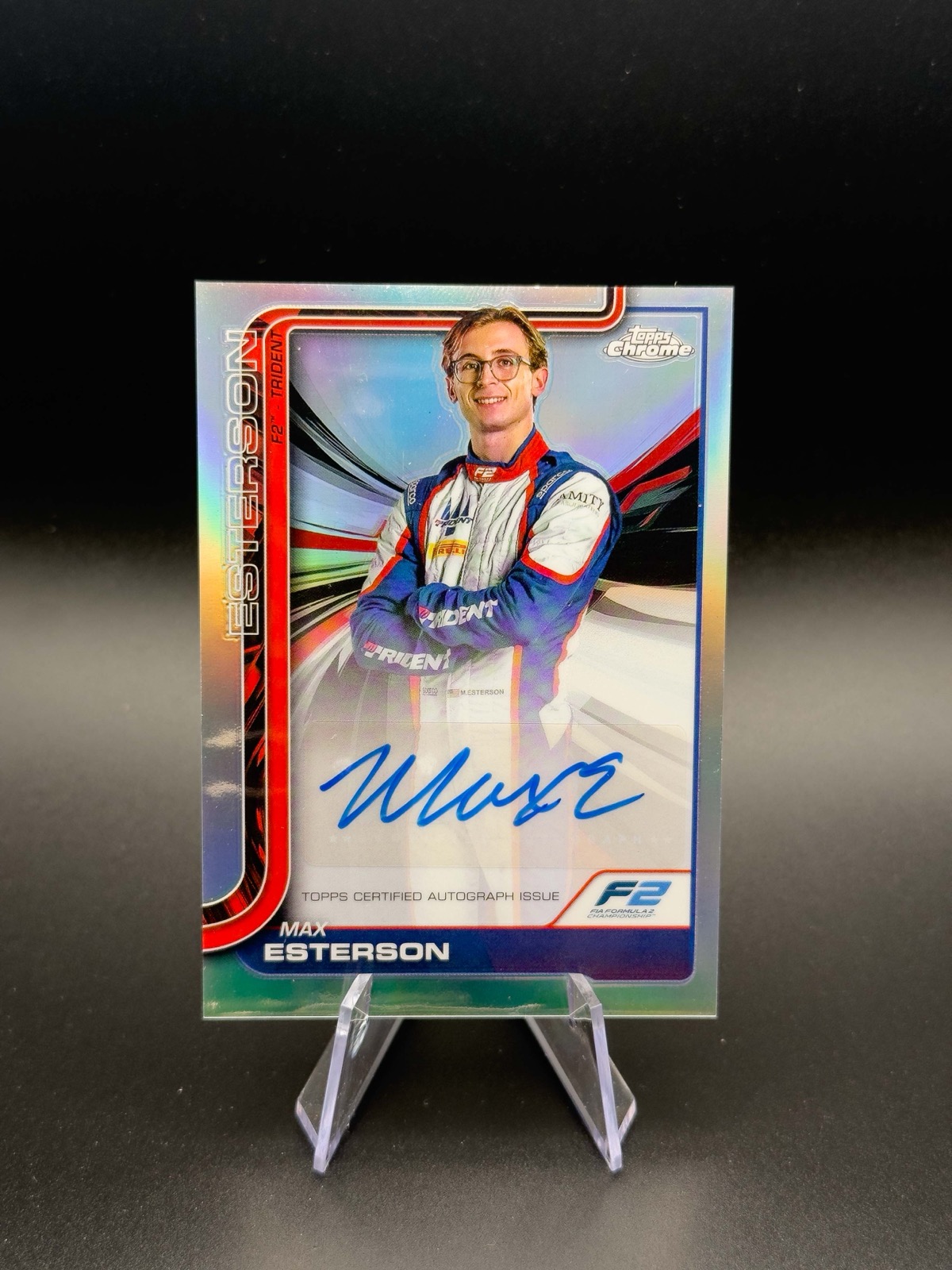 2025 Topps Chrome F1 Max Esterson #CAC-EST Auto