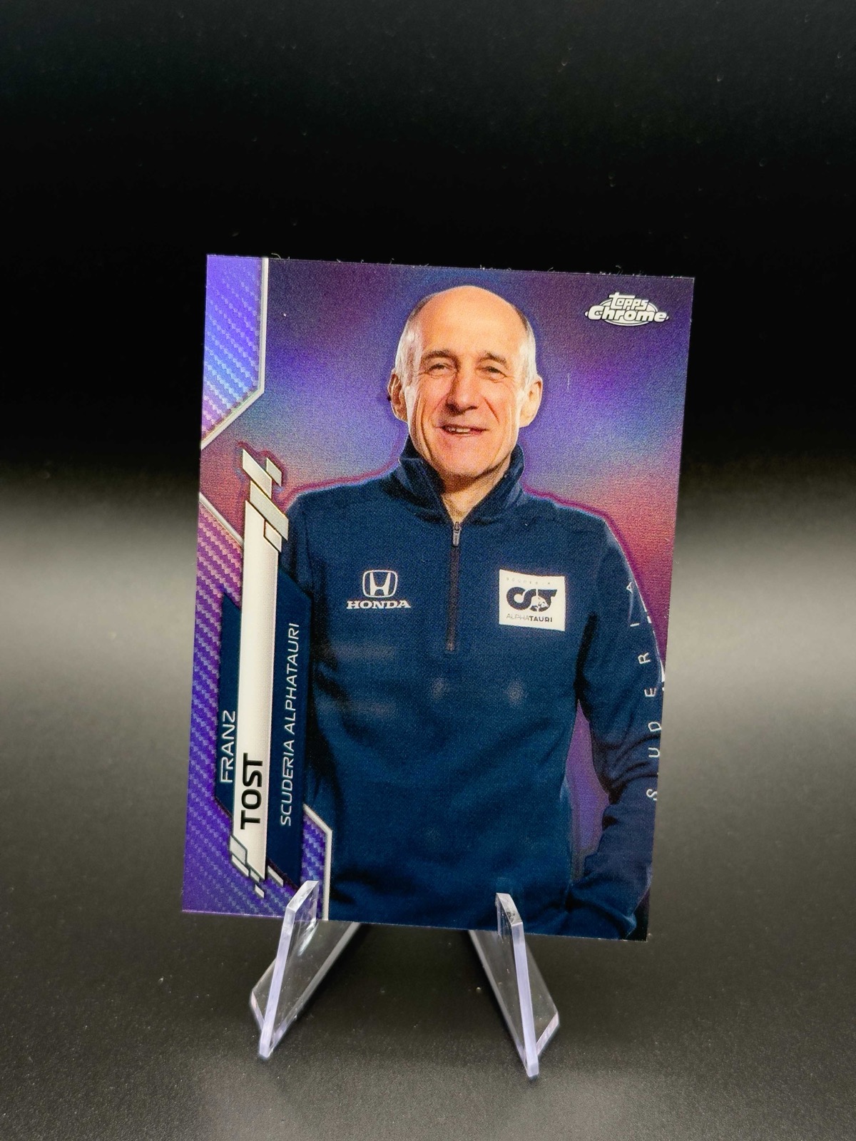 2020 Topps Chrome F1 Franz Tost #94 Purple Refractor /399