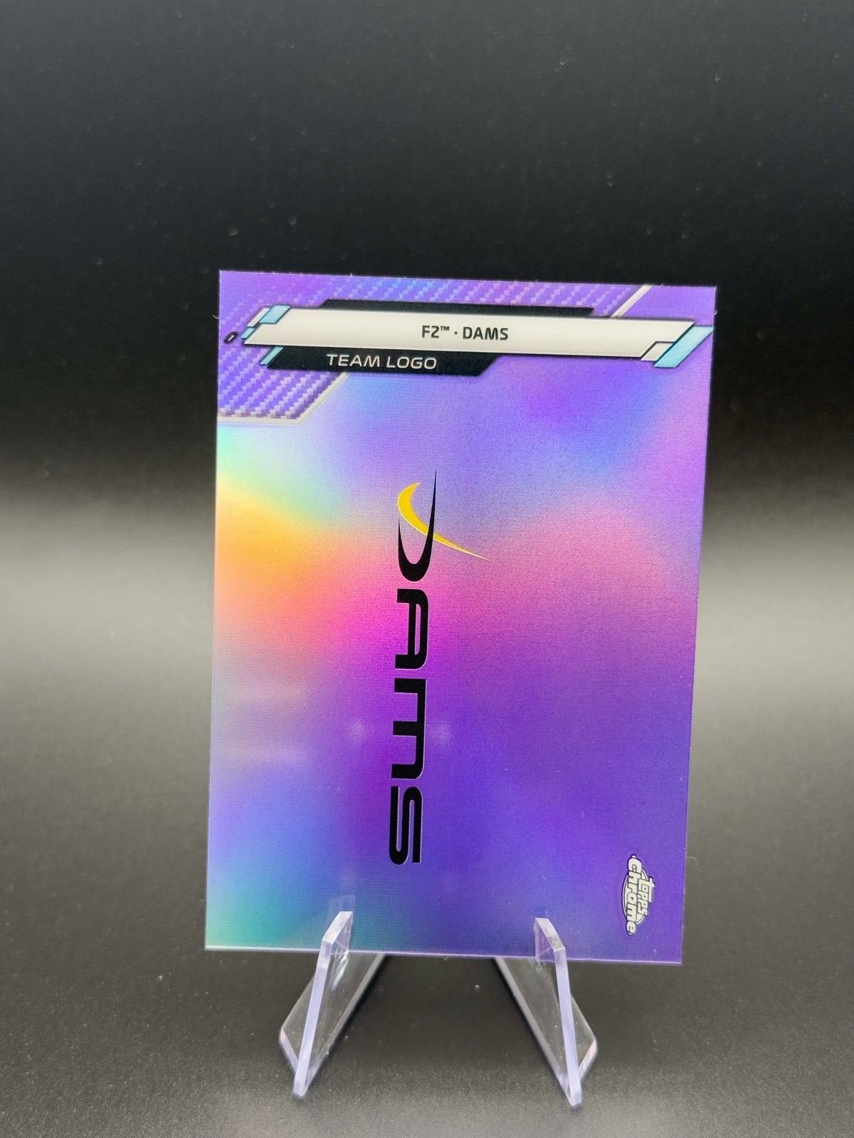 2020 Topps Chrome F1 DAMS (F2) #122 Team Logo, Purple Refractor /399