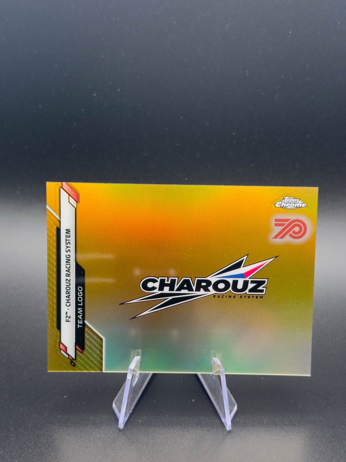 2020 Topps Chrome F1 Charouz Racing System (F2) #125 Team Logo, 70th Anniversary