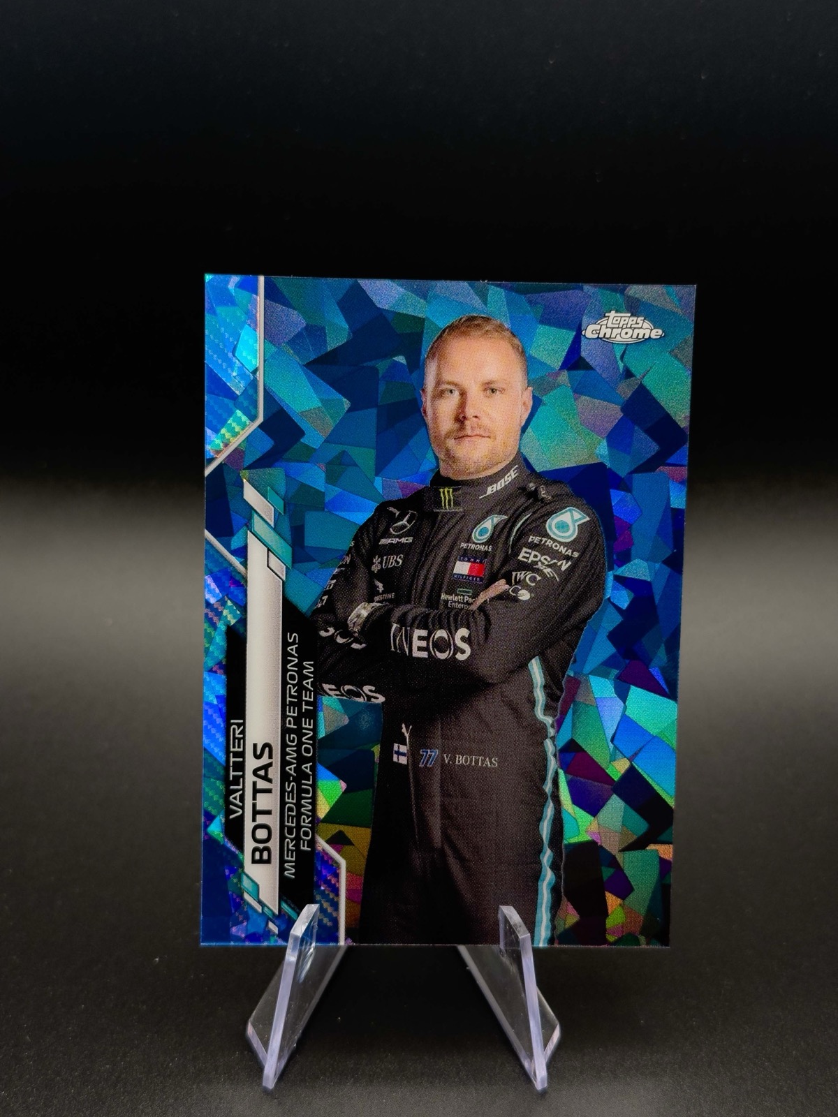 2020 Topps Chrome Sapphire F1 Valtteri Bottas #2 Base