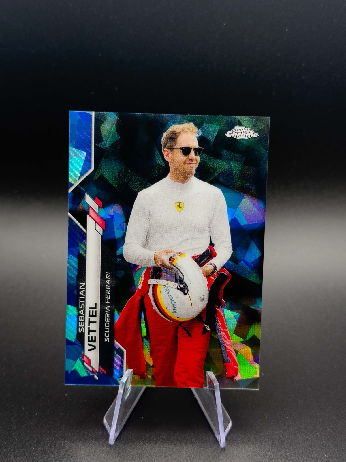 2020 Topps Chrome Sapphire F1 Sebastian Vettel #176 Base