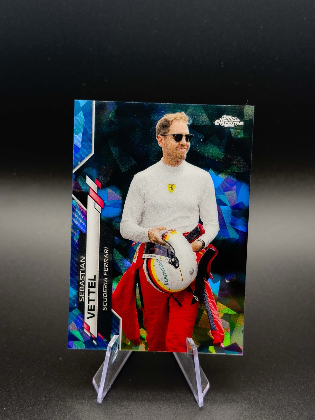 2020 Topps Chrome Sapphire F1 Sebastian Vettel #176 Base