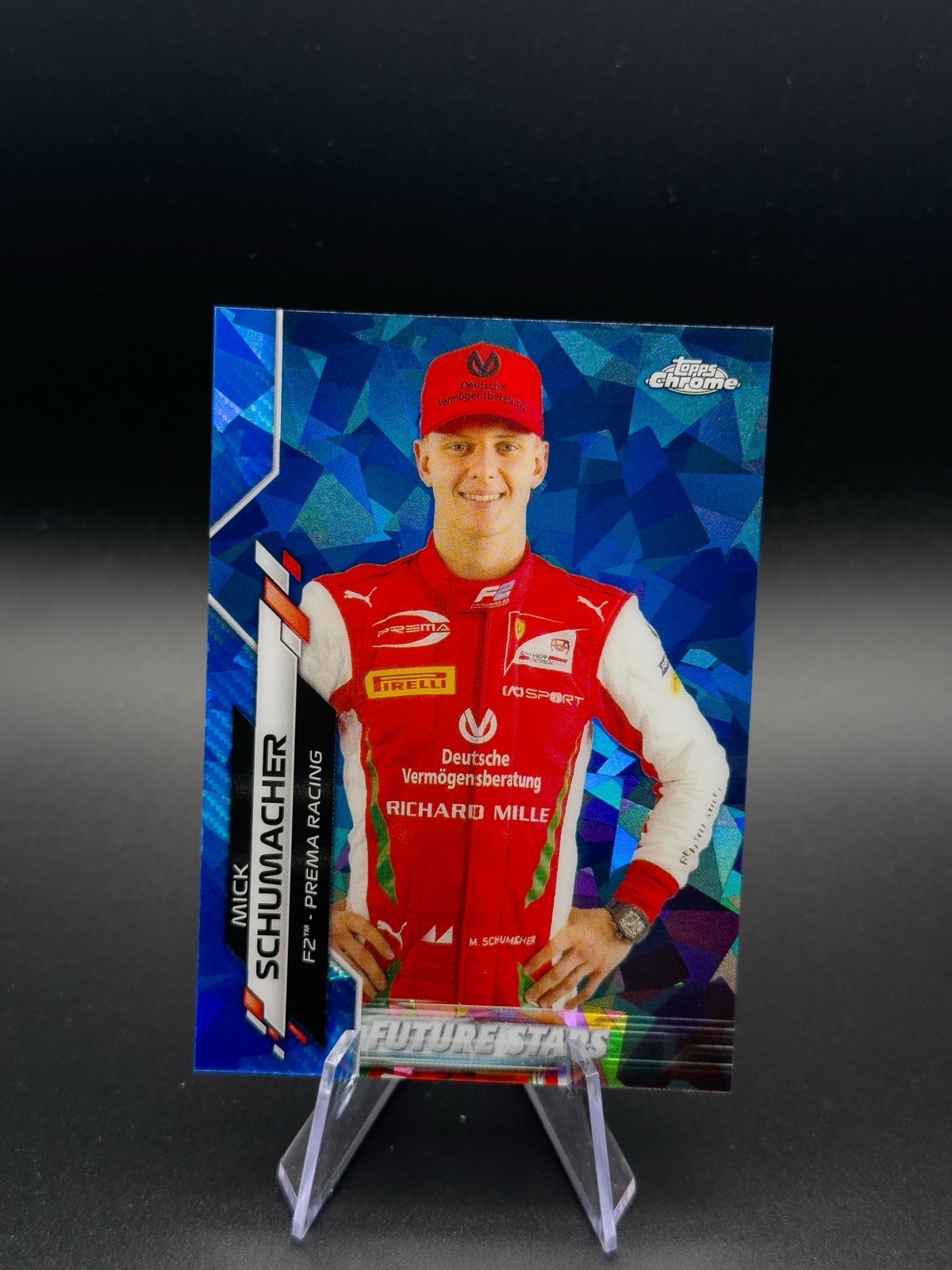 2020 Topps Chrome Sapphire F1 Mick Schumacher #53 Future Stars, Sapphire