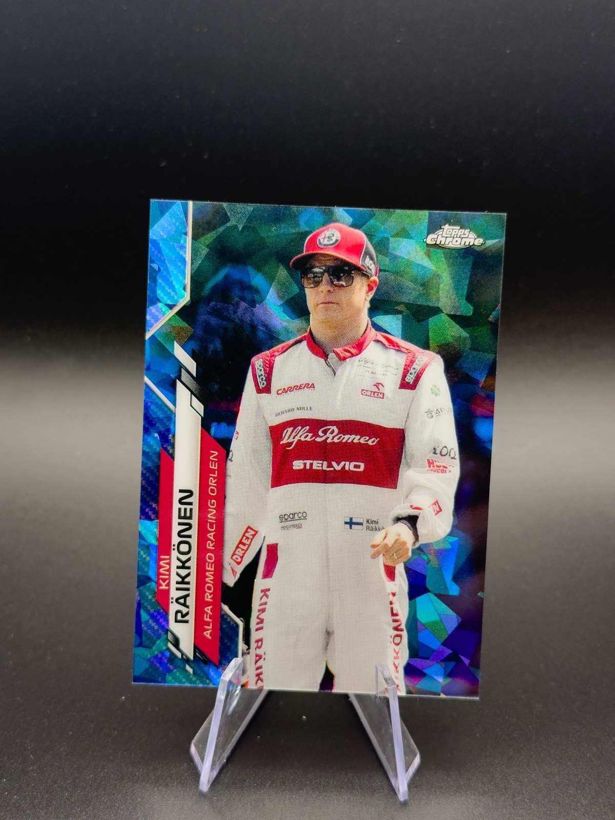 2020 Topps Chrome Sapphire F1 Kimi Raikkonen #188 Base