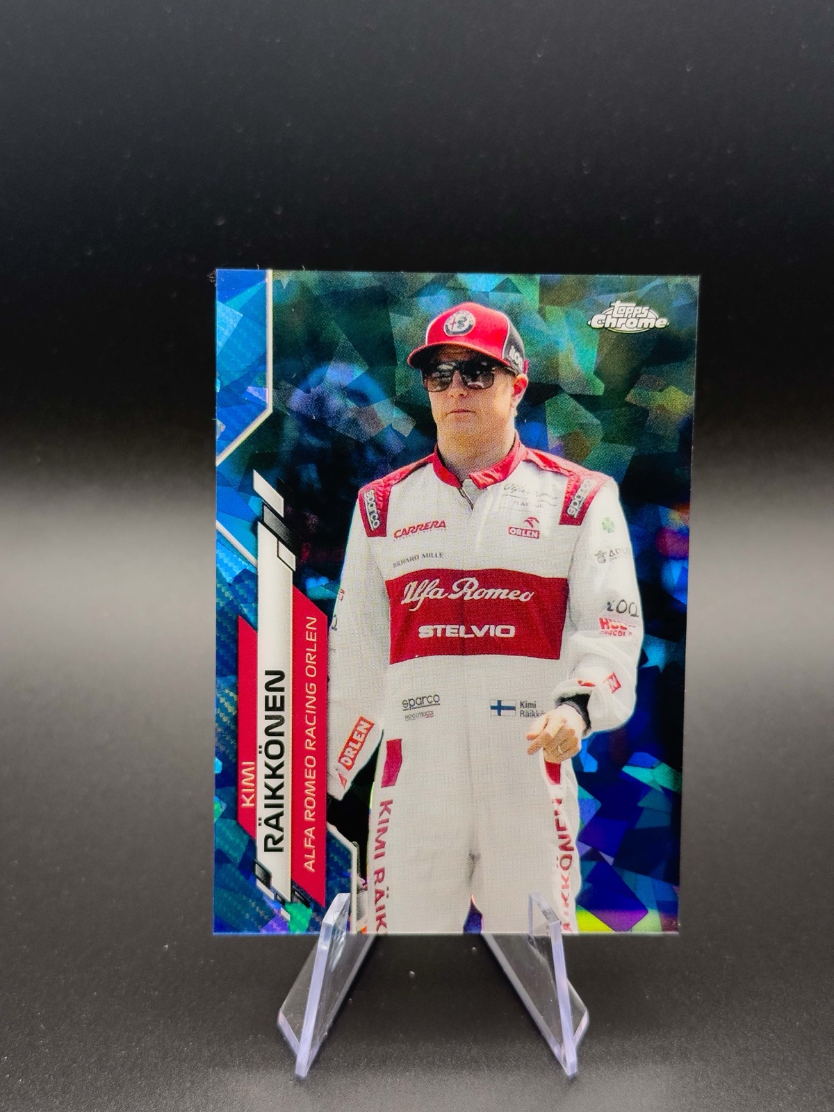 2020 Topps Chrome Sapphire F1 Kimi Raikkonen #188 Base