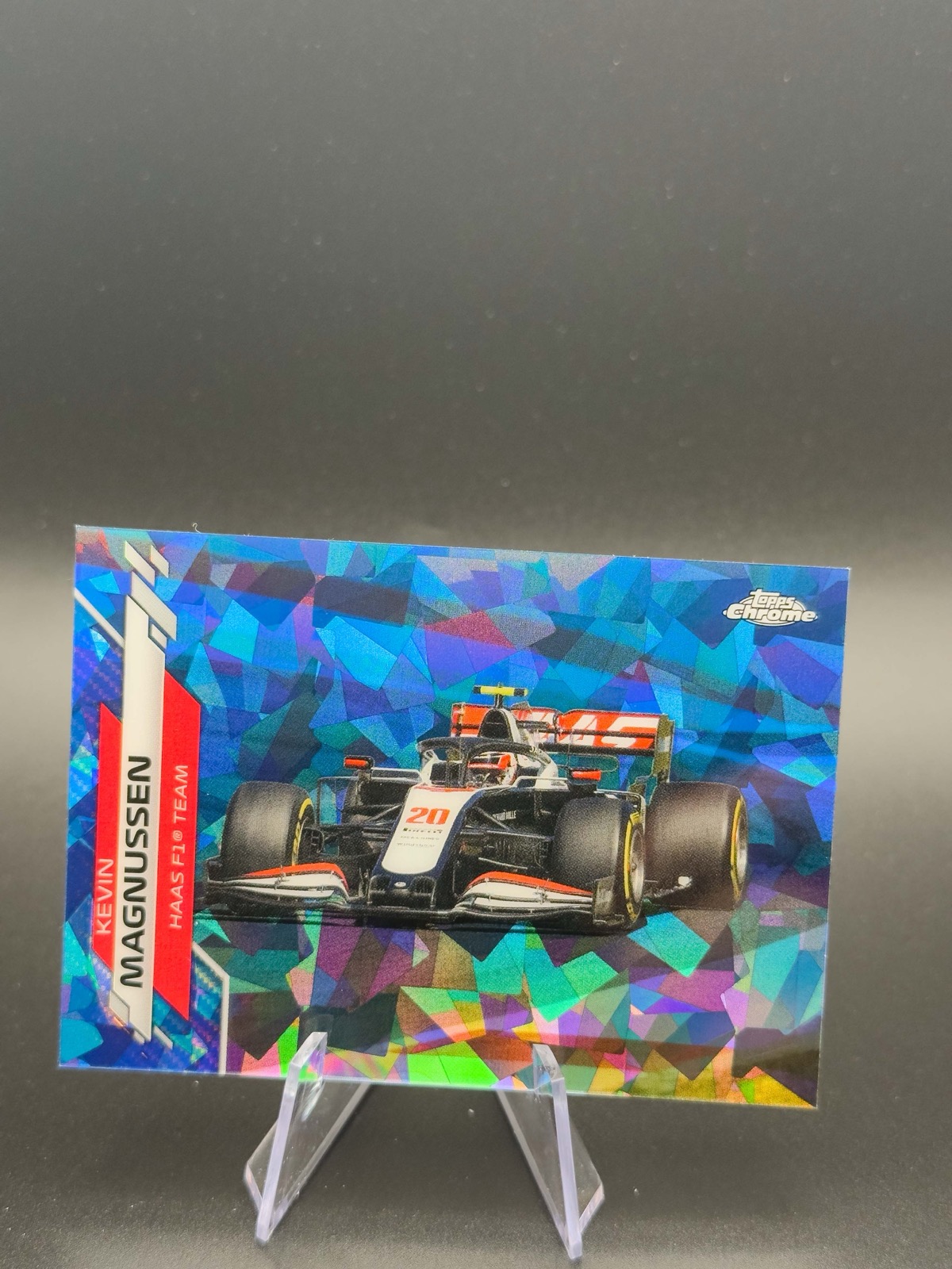 2020 Topps Chrome Sapphire F1 Kevin Magnussen #38 Base