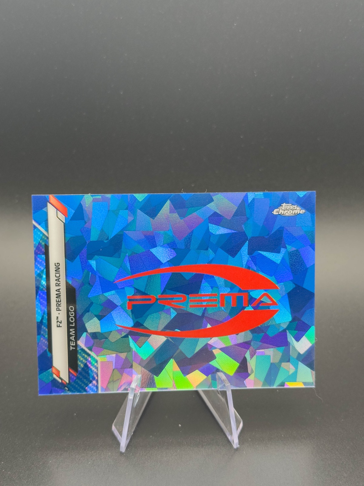 2020 Topps Chrome Sapphire F1 Prema Racing (F2) #128 Team Logo, Sapphire