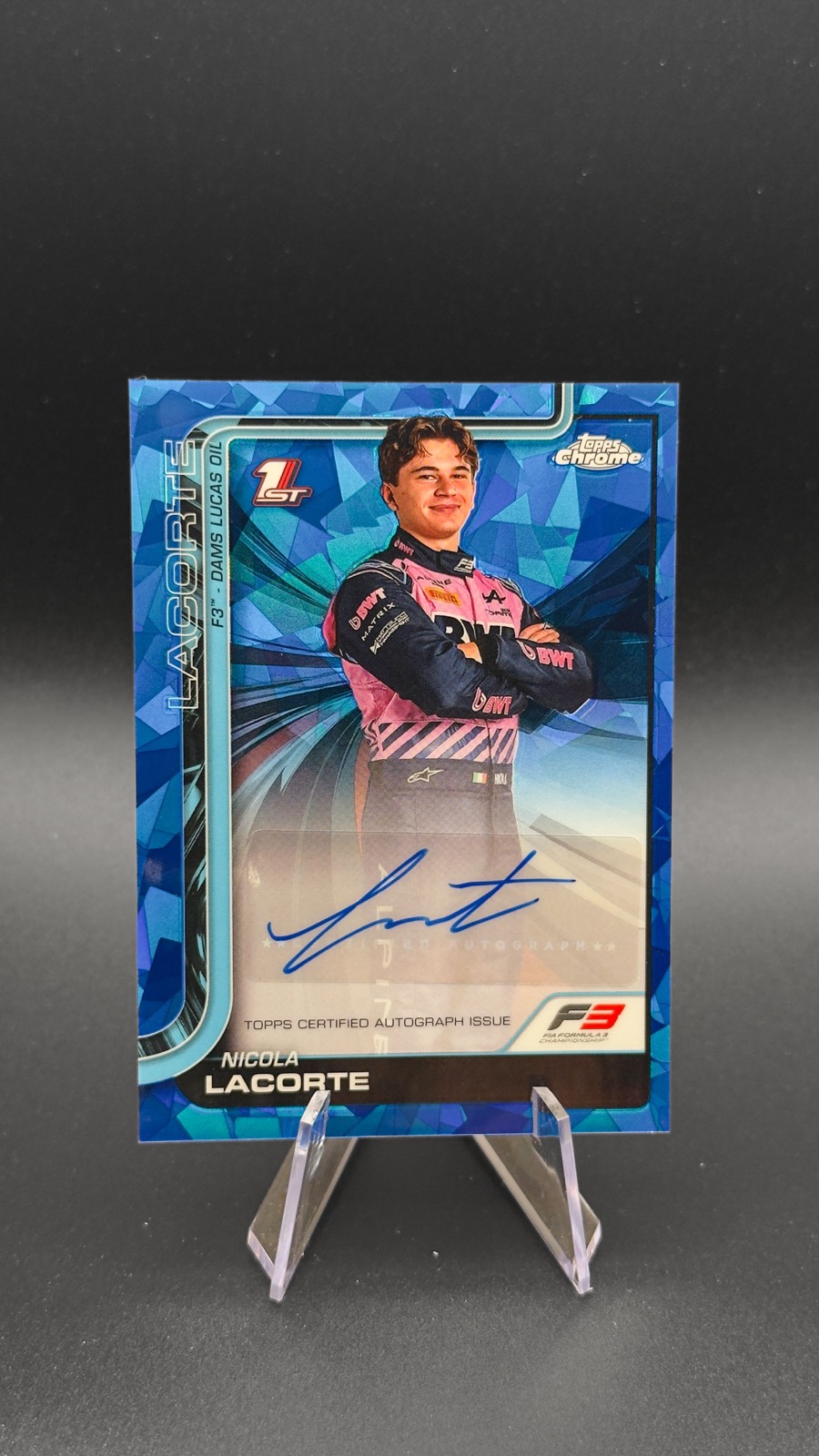 2025 Topps Chrome F1 Nicola Lacorte #CAC-LAC Auto