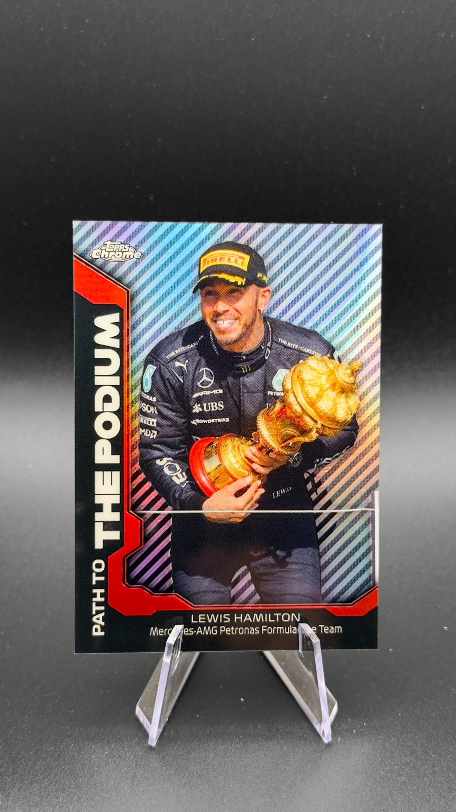 2021 Topps Chrome F1 Lewis Hamilton #PTP-LH Path to the Podium