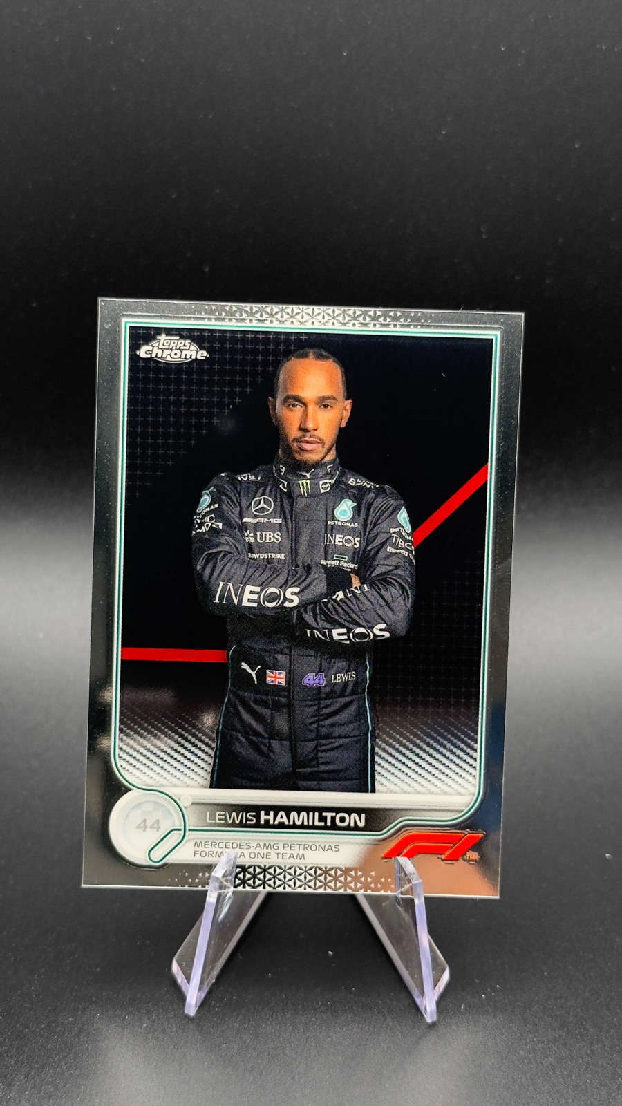 2022 Topps Chrome F1 Lewis Hamilton #5 Base