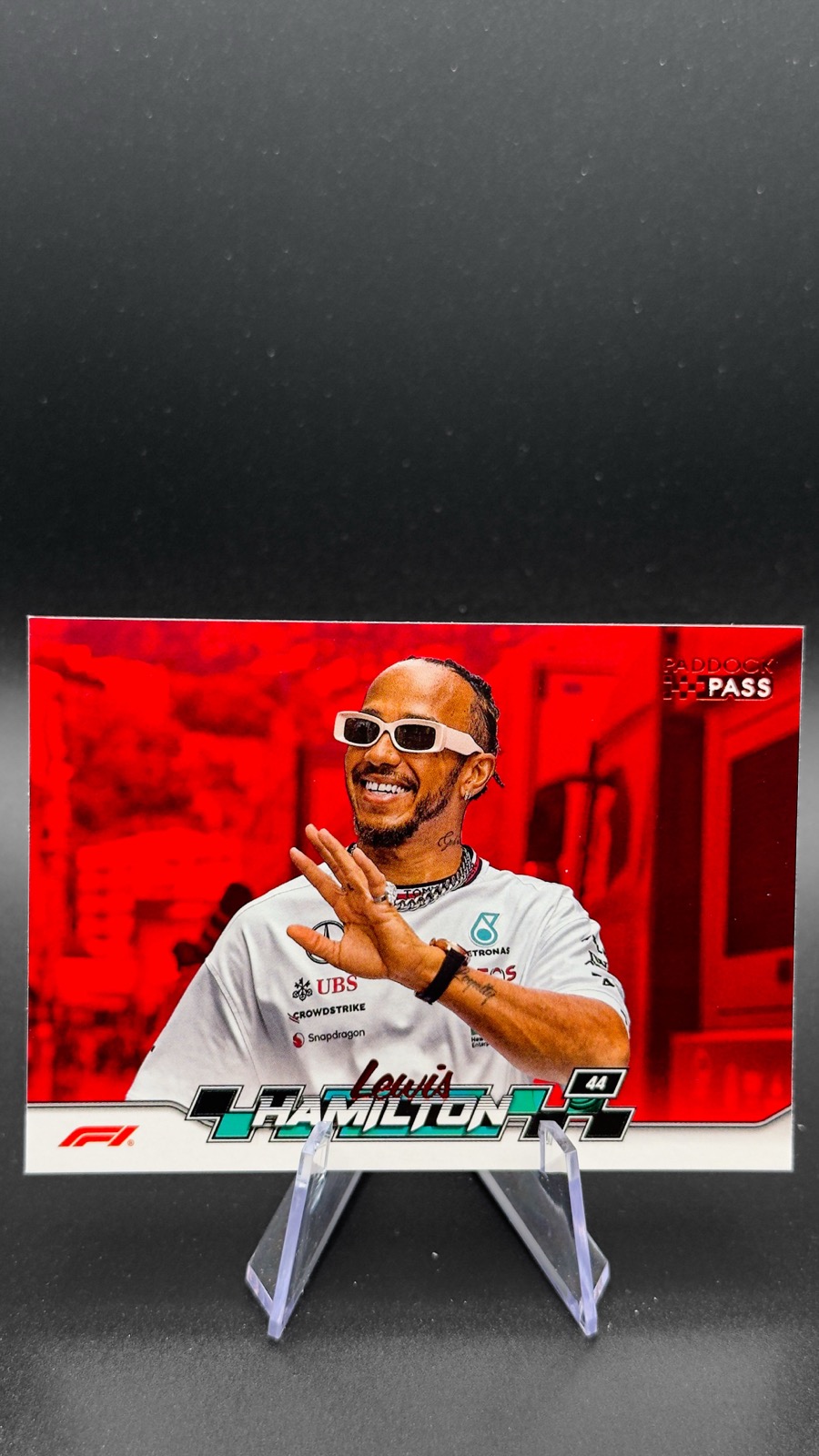 2024 Topps F1 Paddock Pass Lewis Hamilton #6 Base