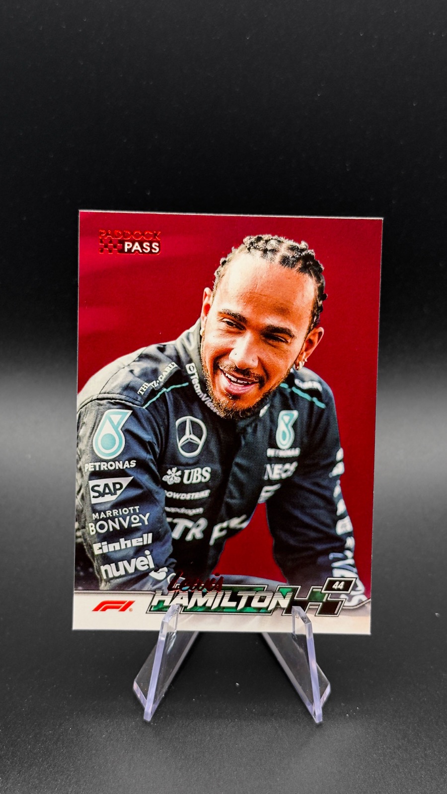 2024 Topps F1 Paddock Pass Lewis Hamilton #56 Base