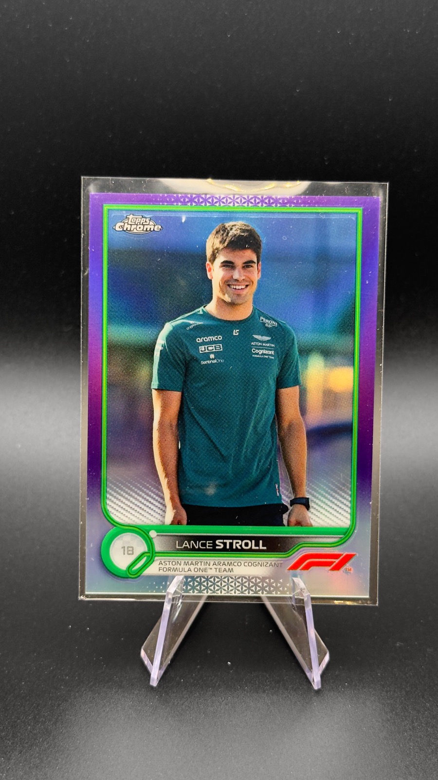 2022 Topps Chrome F1 Lance Stroll #49 Refractor