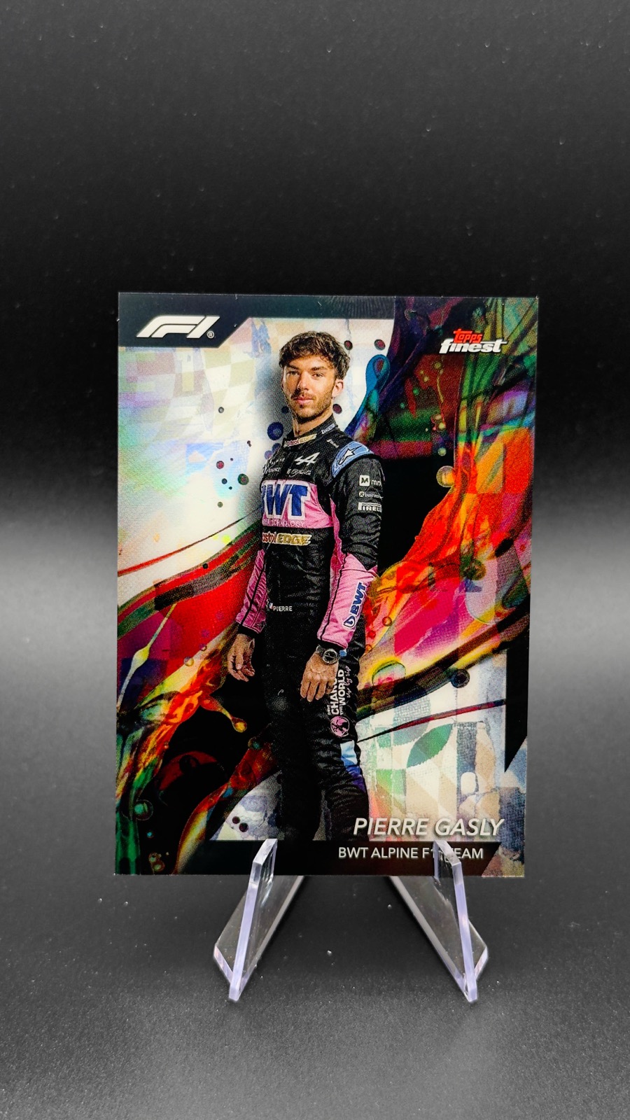 2024 Topps Finest F1 Pierre Gasly #10 Refractor
