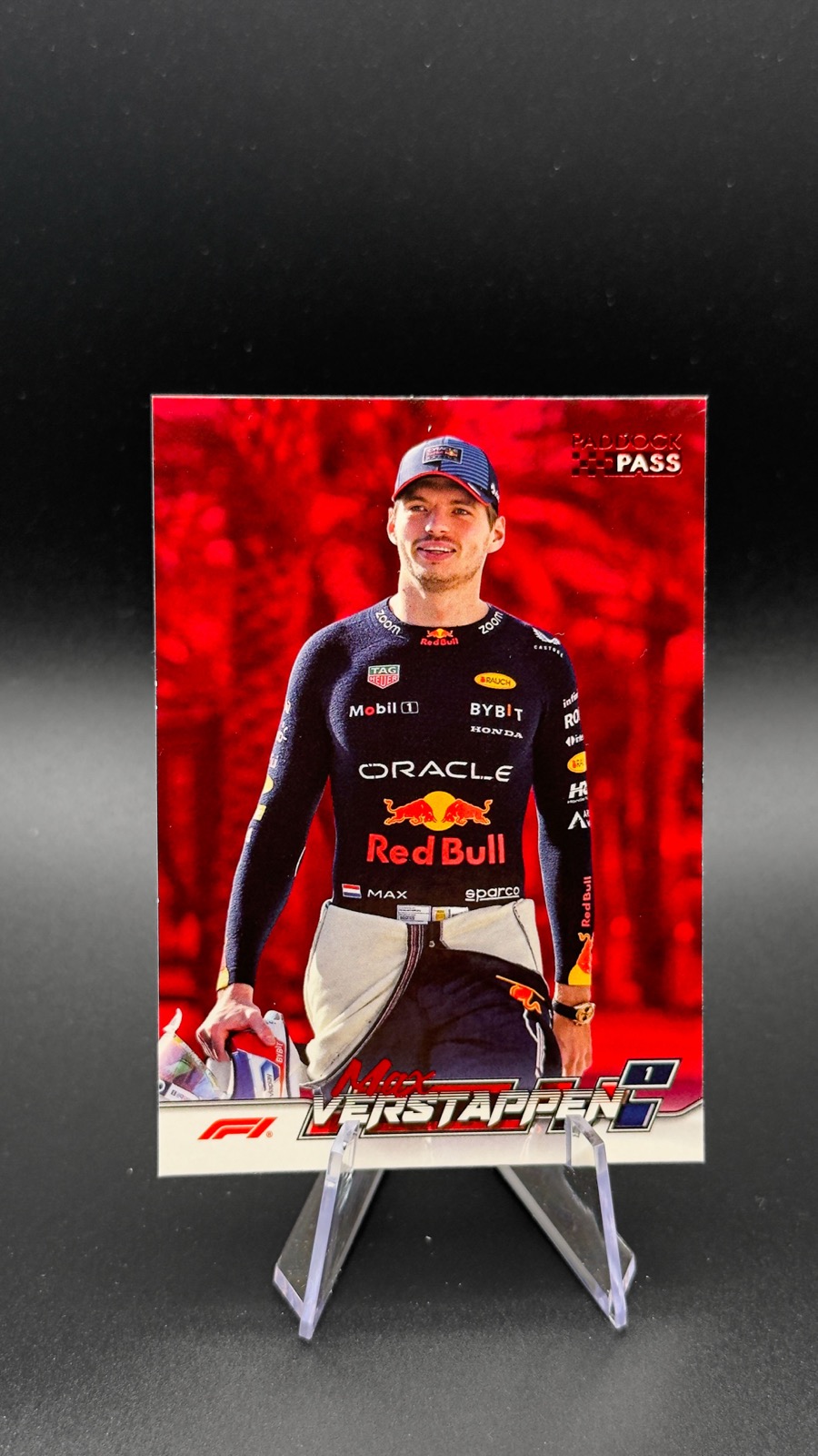 2024 Topps F1 Paddock Pass Max Verstappen #1 Base