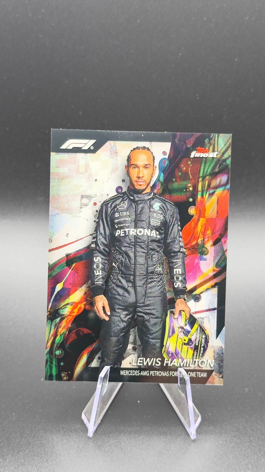 2024 Topps Finest F1 Lewis Hamilton #96 Base
